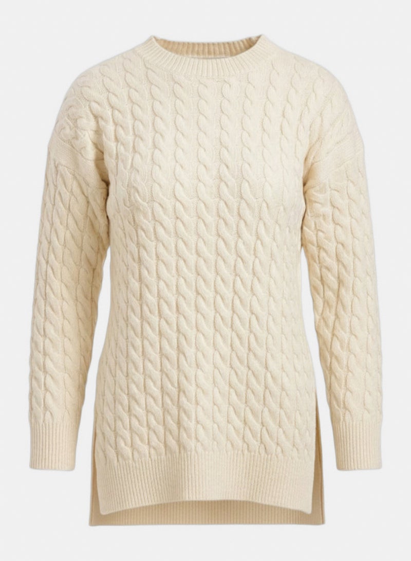 Carina Cable Knit Pullover - Image 5